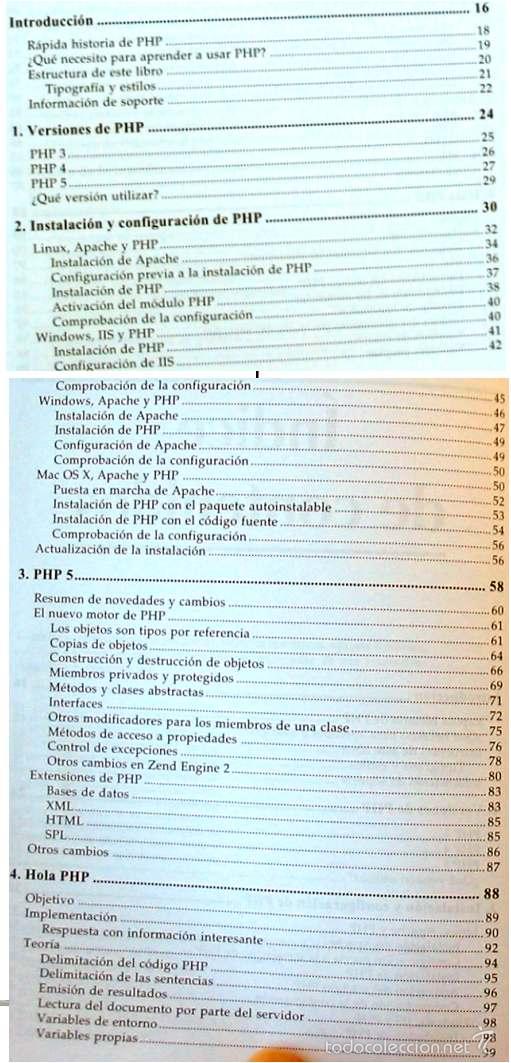 Libros de segunda mano: PROGRAMACI&Oacute;N PHP 5 - PROYECTOS PROFESIONALES - FRANCISCO CHARTE OJEDA - ANAYA 2004 CON DISCO - VER - Foto 3