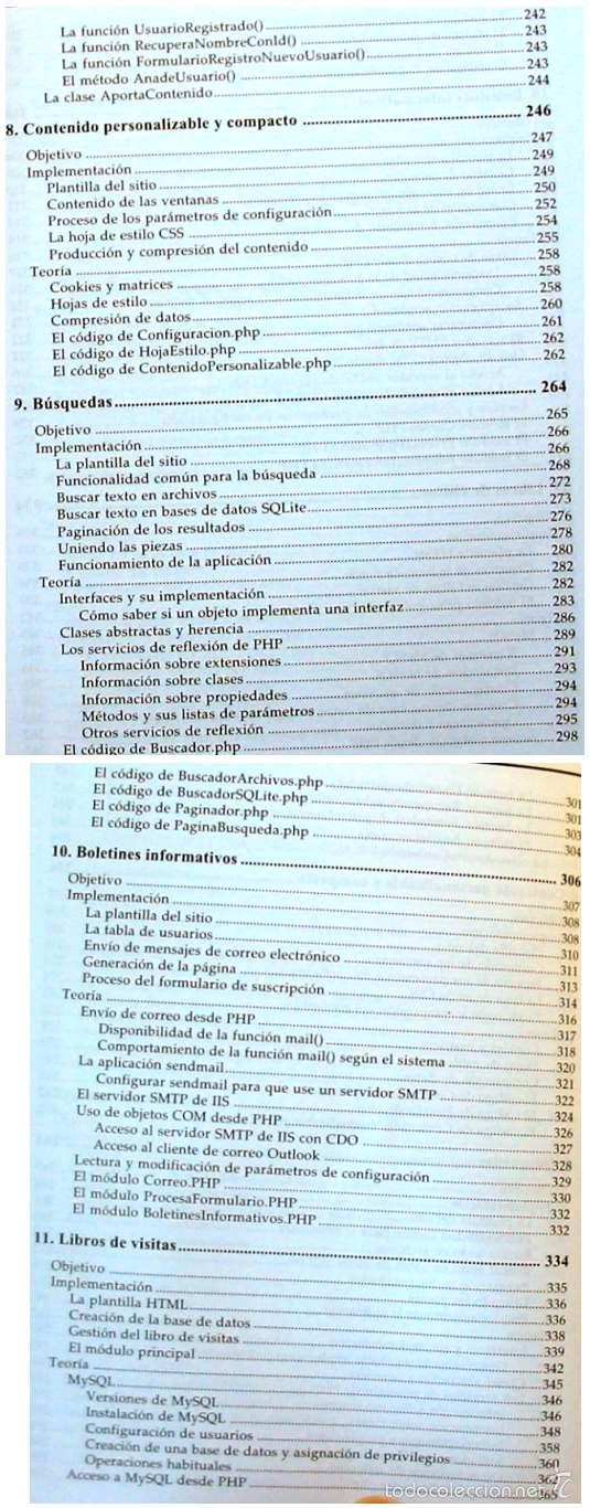 Libros de segunda mano: PROGRAMACI&Oacute;N PHP 5 - PROYECTOS PROFESIONALES - FRANCISCO CHARTE OJEDA - ANAYA 2004 CON DISCO - VER - Foto 5