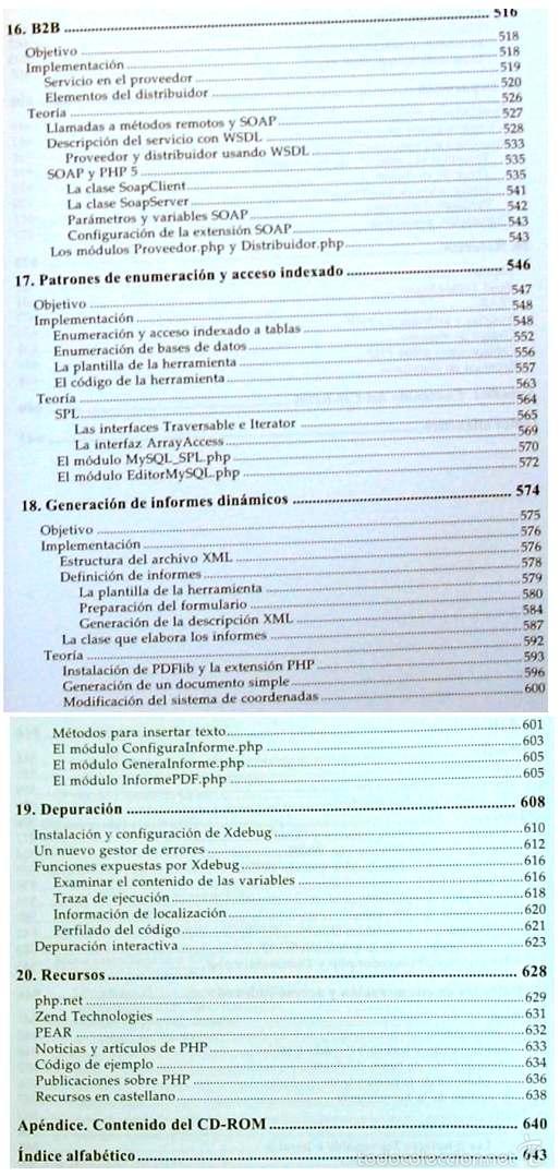 Libros de segunda mano: PROGRAMACI&Oacute;N PHP 5 - PROYECTOS PROFESIONALES - FRANCISCO CHARTE OJEDA - ANAYA 2004 CON DISCO - VER - Foto 7