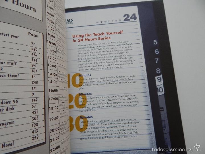 Libros de segunda mano: Teach Yourself Windows 95 in 24 hours - Greg Perry - Foto 4