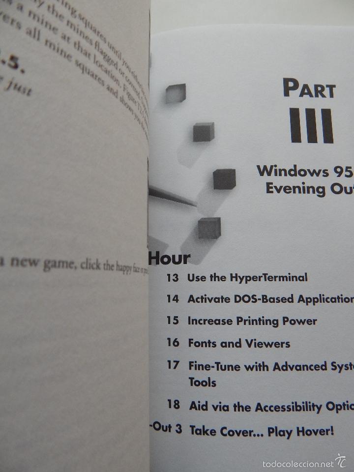 Libros de segunda mano: Teach Yourself Windows 95 in 24 hours - Greg Perry - Foto 9