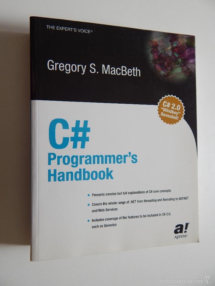 Libros de segunda mano: c# Programmer&acute;s Handbook - Gregory S. MacBeth - Foto 1