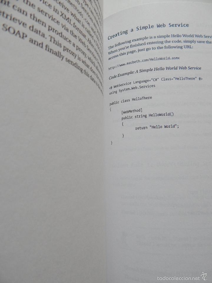 Libros de segunda mano: c# Programmer&acute;s Handbook - Gregory S. MacBeth - Foto 7