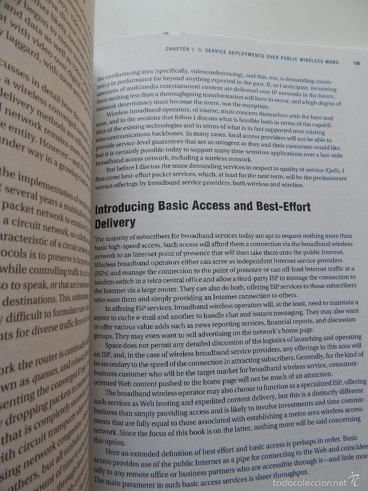 Libros de segunda mano: WiMax Operator&acute;s Manual. Building 802.16 Wireless Networks - Daniel Sweeney - Foto 8