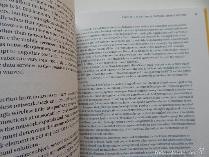 Libros de segunda mano: WiMax Operator&acute;s Manual. Building 802.16 Wireless Networks - Daniel Sweeney - Foto 10