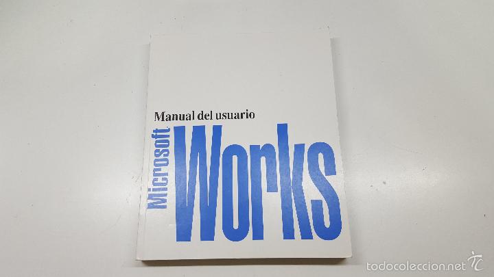 Libros de segunda mano: Manual del usuario Microsoft Works - Foto 1