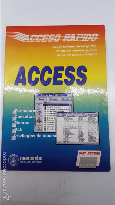 Libros de segunda mano: Acceso R&aacute;pido ACCESS - Foto 1