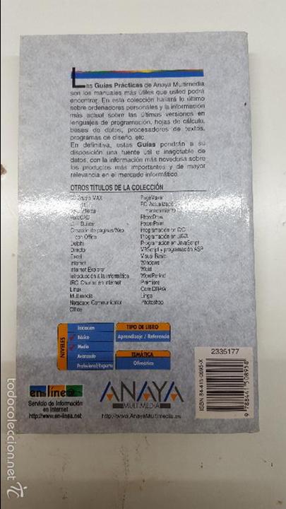 Libros de segunda mano: Gu&iacute;a Pr&aacute;ctica para usuarios Word 2000 - Foto 2