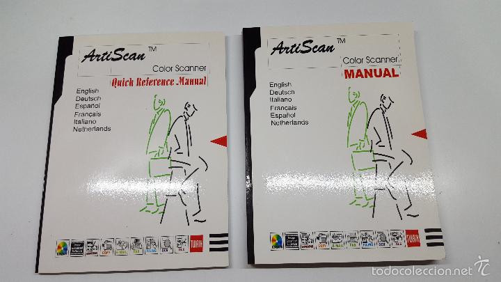Libros de segunda mano: Gu&iacute;a de referencia ArtiScan Color Scanner 6 idiomas - Foto 1