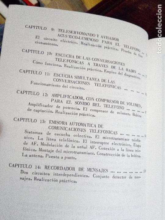 Libros de segunda mano: COMUNICACION INSTANTANEA, MONTAJE PRACTICO DE MODERNOS DISPOSITIVOS (ELECTR&Oacute;NICA) - Foto 4