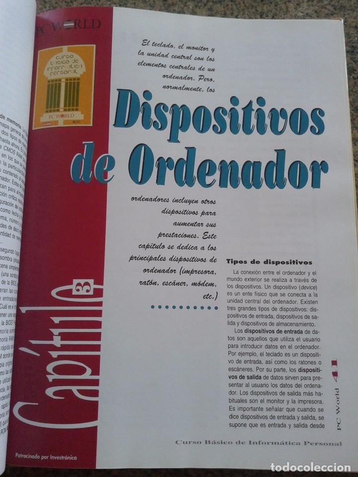 Libros de segunda mano: CURSO BASICO DE INFORMATICA PERSONAL - PC WORLD -- IDG COMINICACIONES -- TOMO -- - Foto 3