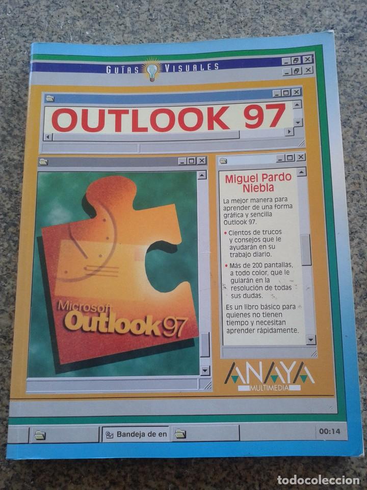 Libros de segunda mano: GUIA VISUAL DE OUTLOOK 97 -- ANAYA - 1998 -- - Foto 1