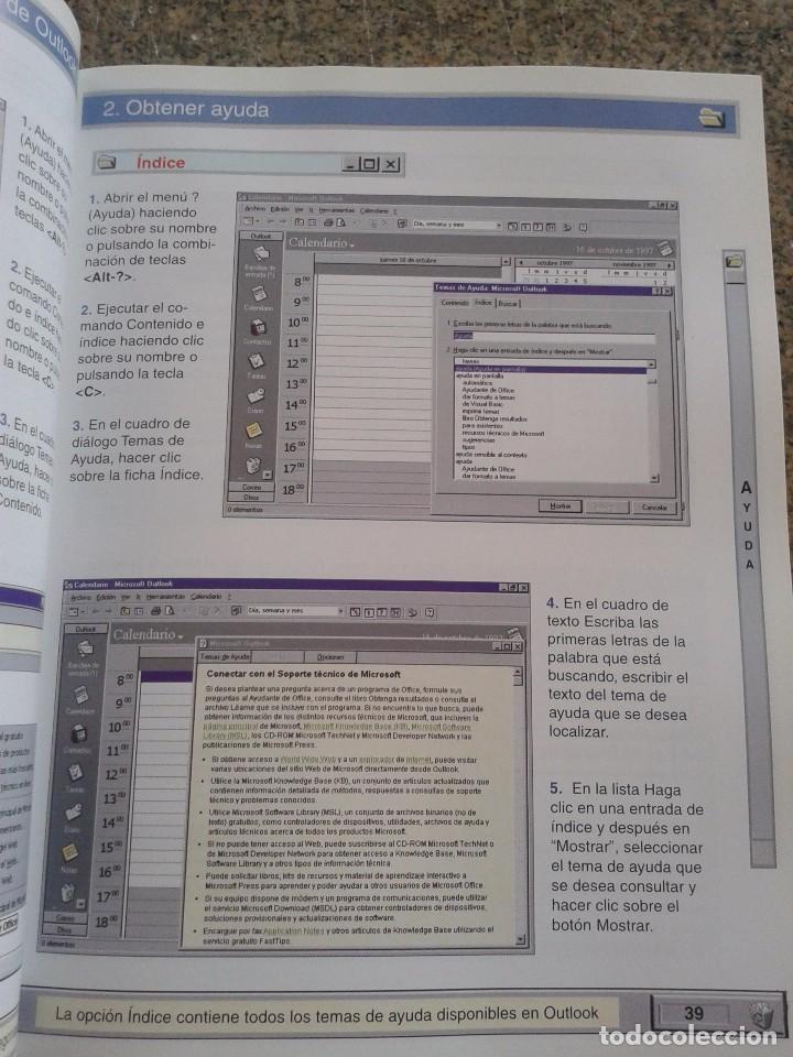 Libros de segunda mano: GUIA VISUAL DE OUTLOOK 97 -- ANAYA - 1998 -- - Foto 2