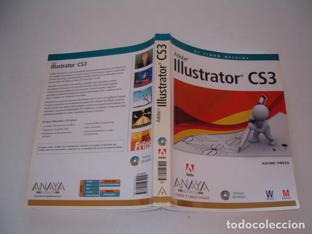 Libros de segunda mano: ADOBE PRESS. Illustrator CS3. El libro oficial. RM77396. - Foto 1