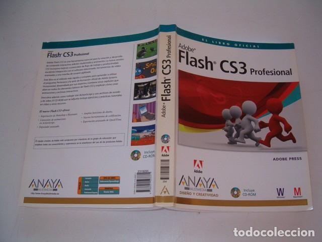 Libros de segunda mano: ADOBE PRESS. Flash CS3 Profesional. El libro oficial. RM77397. - Foto 1
