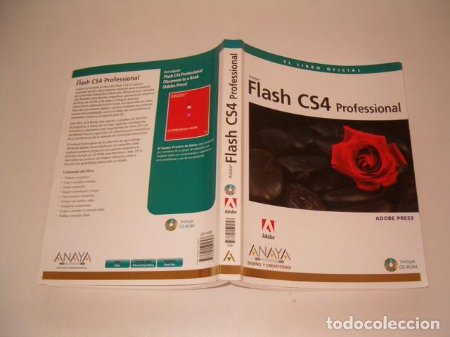 Libros de segunda mano: ADOBE PRESS. Flash CS3 Professional. El libro oficial. RM77405. - Foto 1