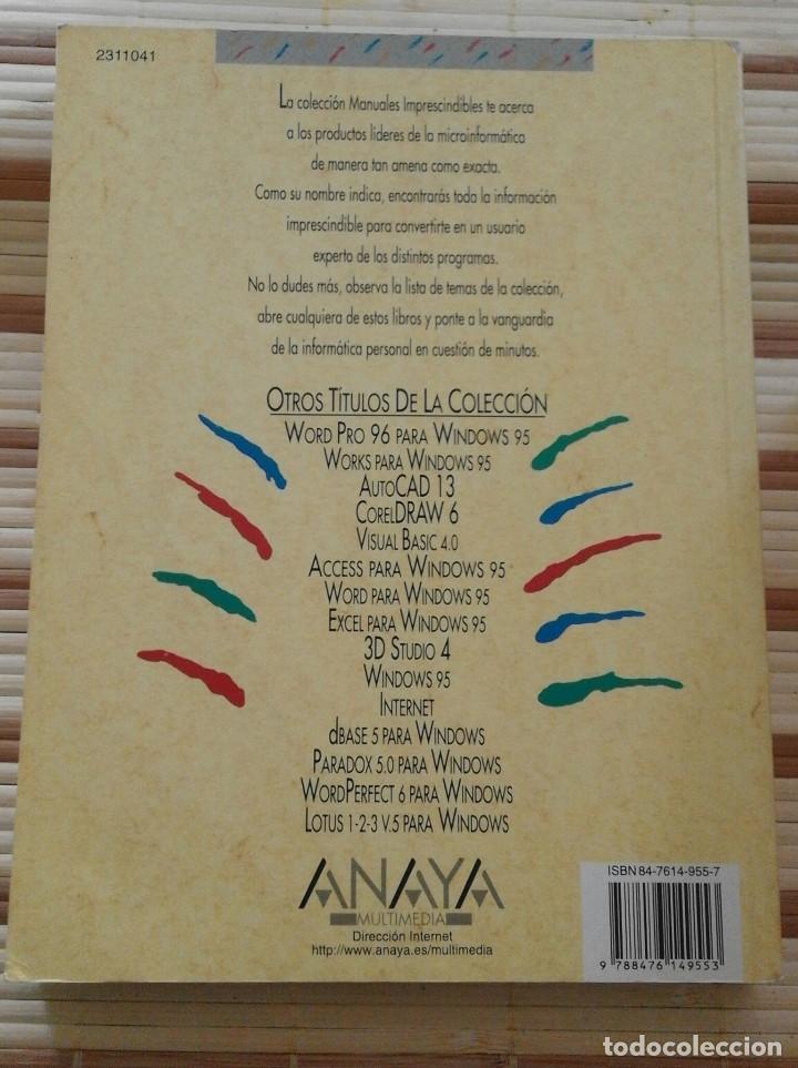 Libros de segunda mano: Manual imprescindible de Microsoft Office Professional para Windows 95 - A.A.V.V. - Foto 2