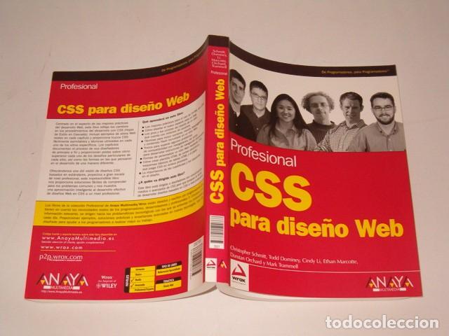 Libros de segunda mano: VV.AA. Profesional CSS para dise&ntilde;o web. RMT77462. - Foto 1