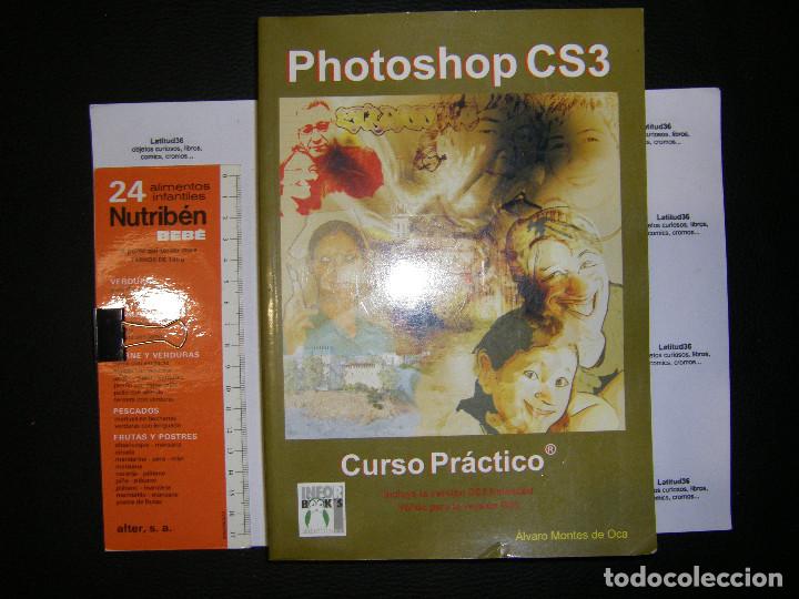 Libros de segunda mano: photoshop cs3 curso pr&aacute;ctico. &Aacute;lvaro Montes de Oca - Foto 1