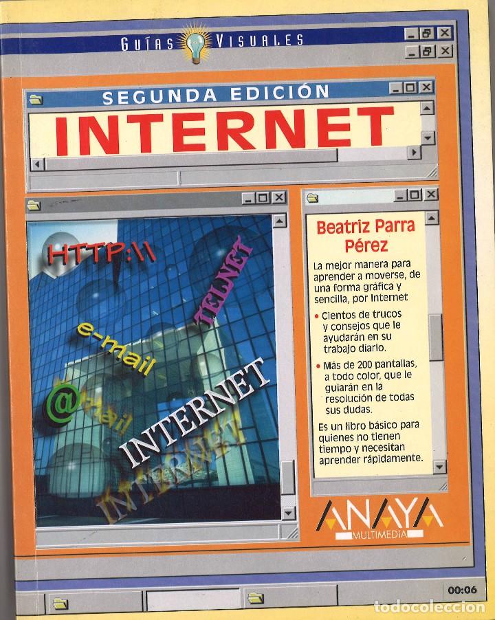 Libros de segunda mano: Internet. Guias visuales. Anaya Multimedia. 1998 - Foto 1