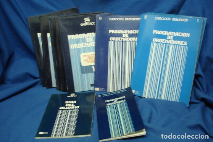 Libros de segunda mano: PROGRAMACI&Oacute;N DE ORDENADORES - EDITORIAL TESYS GRUPO ECC 1987 - Foto 1