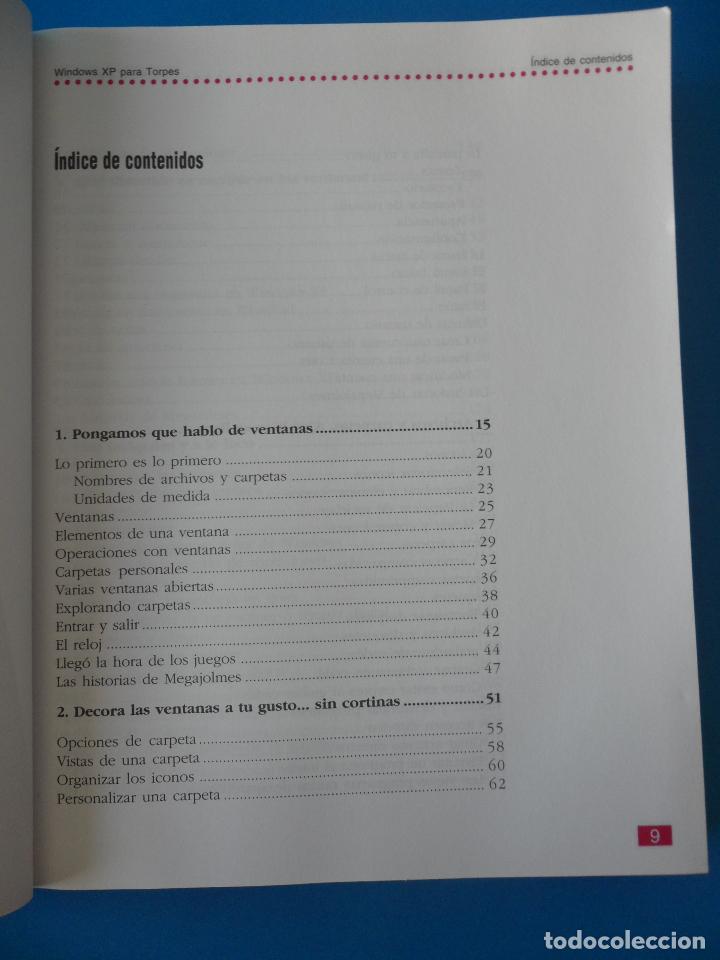 Libros de segunda mano: Microsoft Windows XP para torpes - Anaya Multimedia - Forges - Vicente Trigo Aranda - Foto 4
