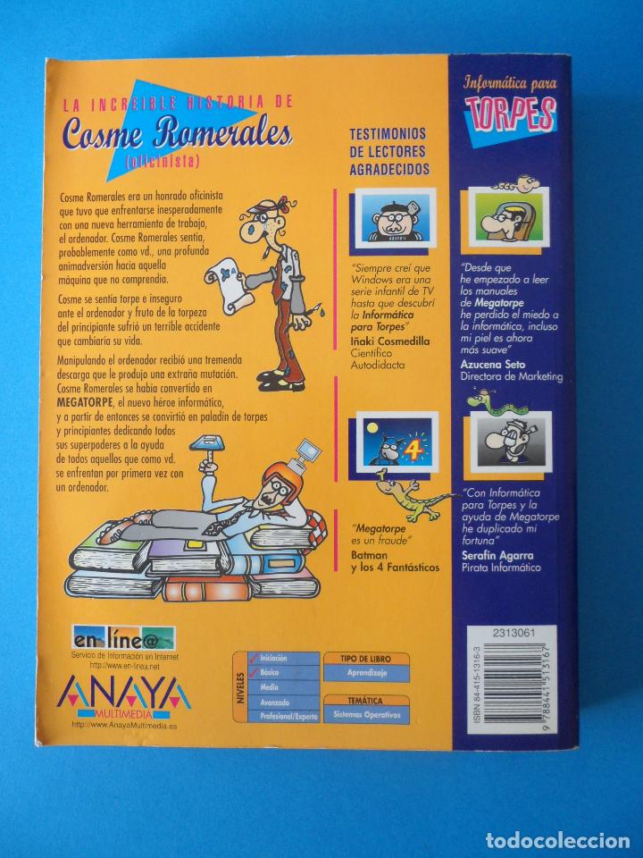 Libros de segunda mano: Microsoft Windows XP para torpes - Anaya Multimedia - Forges - Vicente Trigo Aranda - Foto 10