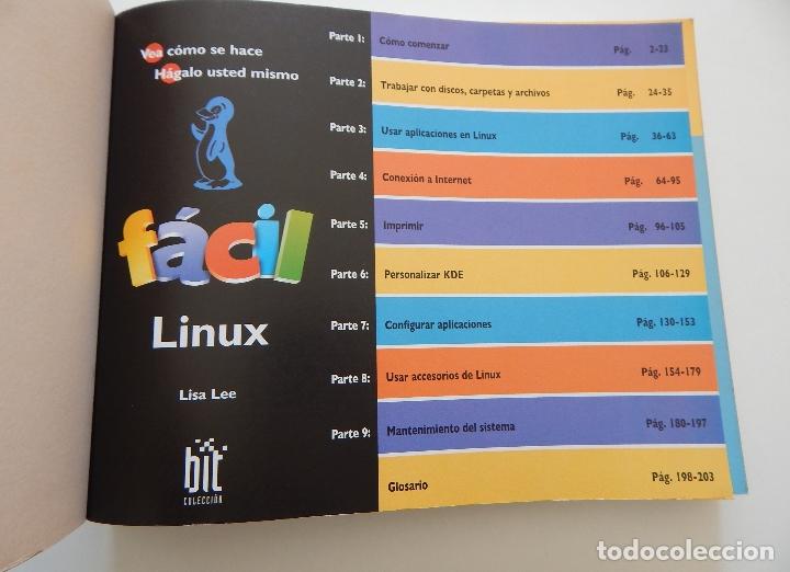 Libros de segunda mano: Vea c&oacute;mo se hace. H&aacute;galo usted mismo F&aacute;cil Linux - Lisa Lee - Foto 5