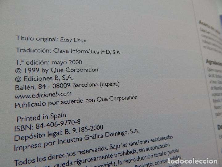 Libros de segunda mano: Vea c&oacute;mo se hace. H&aacute;galo usted mismo F&aacute;cil Linux - Lisa Lee - Foto 6