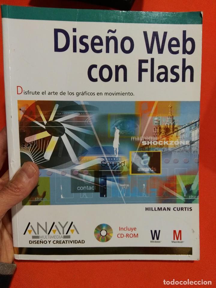 Libros de segunda mano: Libro de dise&ntilde;o. Web. Con flash - Foto 1