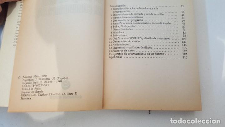 Libros de segunda mano: CURSO BASICO DE PROGRAMACION DE COMMODERE 64  - 1984 - Foto 3