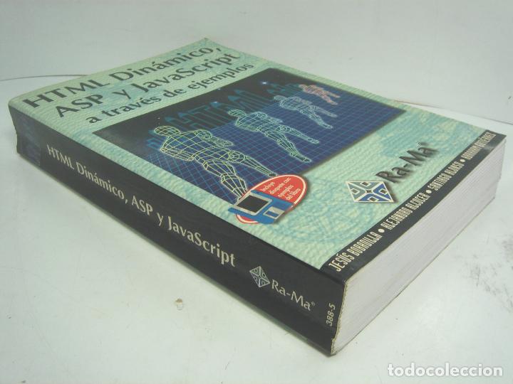 Libros de segunda mano: LIBRO INFORMATICA- HTML DINAMICO Y JAVASCRIPT A TRAVES DE EJEMPLOS - RA-MA 1999 - Foto 3