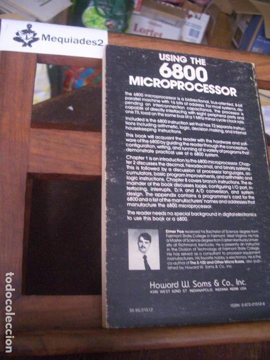 Libros de segunda mano: USING THE 6800 MICROPROCESSOR - ELMER PICE (DRAGON 32 64) ORIGINAL A&Ntilde;OS 80 - Foto 2