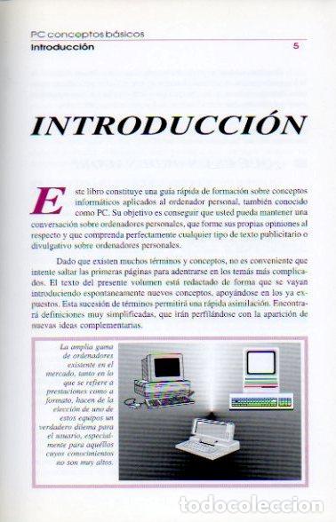 Libros de segunda mano: LA BASE DEL PC. CONCEPTOS B&Aacute;SICOS - BIBLIOTECA DE SOLUCIONES INFORM&Aacute;TICAS PARA PC Y COMPATIBLES - Foto 3