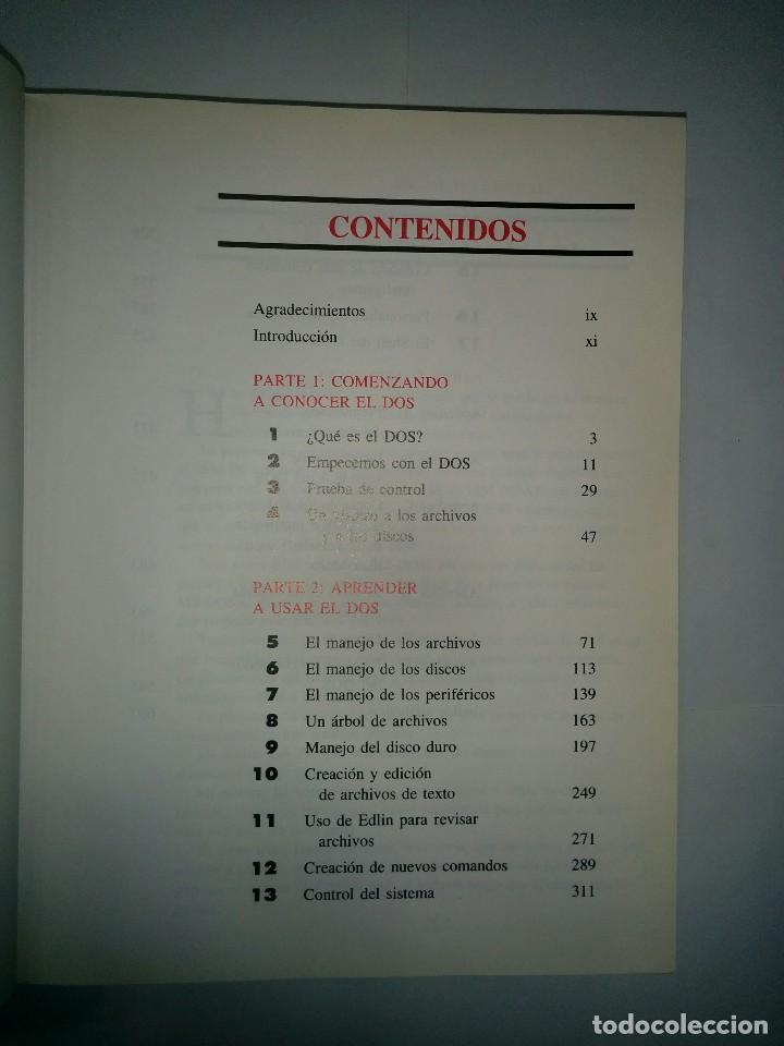 Libros de segunda mano: EL LIBRO DEL MS DOS  1991 VAN WOLVERTON  EDICIONES ANAYA - Foto 3