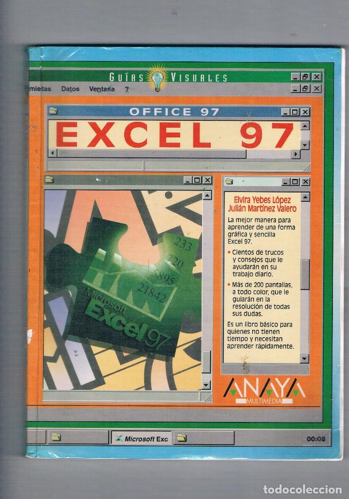 Libros de segunda mano: LIBRO GUIAS VISUALES EXCEL 97 ANAYA MULTIMEDIA OFFICE 97 **- - Foto 1