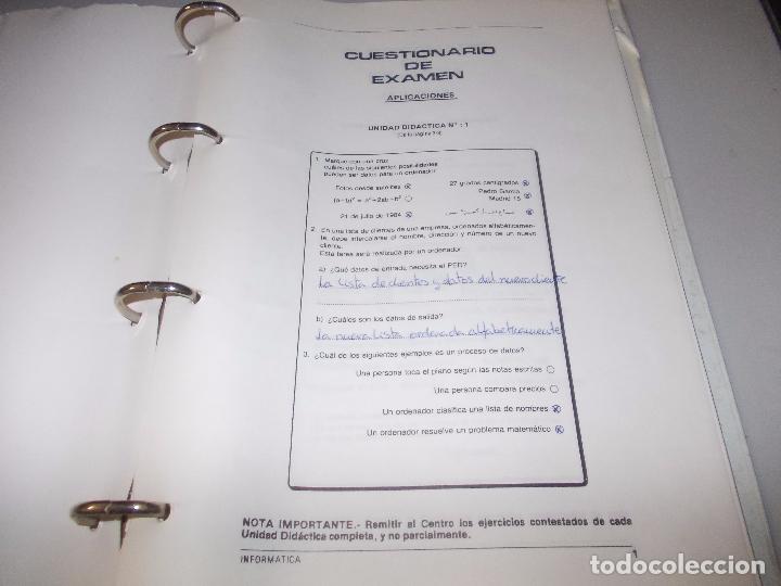 Libros de segunda mano: Curso Inform&aacute;tica y Programaci&oacute;n, contenido en cinco carpetas - Foto 4