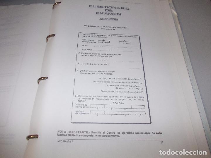 Libros de segunda mano: Curso Inform&aacute;tica y Programaci&oacute;n, contenido en cinco carpetas - Foto 6