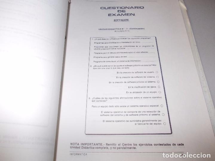 Libros de segunda mano: Curso Inform&aacute;tica y Programaci&oacute;n, contenido en cinco carpetas - Foto 7