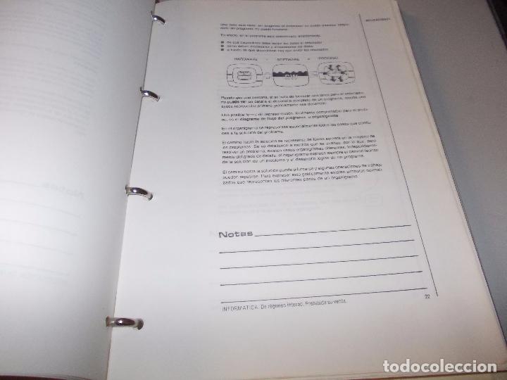 Libros de segunda mano: Curso Inform&aacute;tica y Programaci&oacute;n, contenido en cinco carpetas - Foto 17