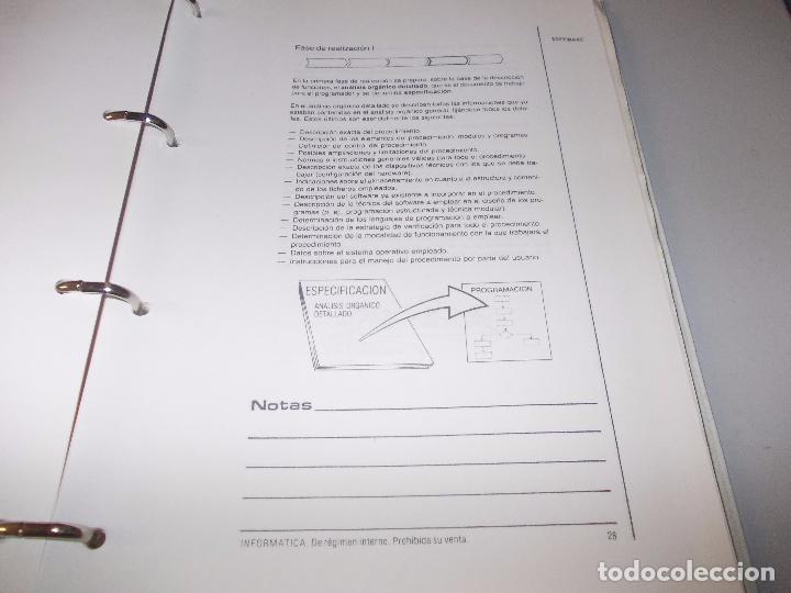 Libros de segunda mano: Curso Inform&aacute;tica y Programaci&oacute;n, contenido en cinco carpetas - Foto 24