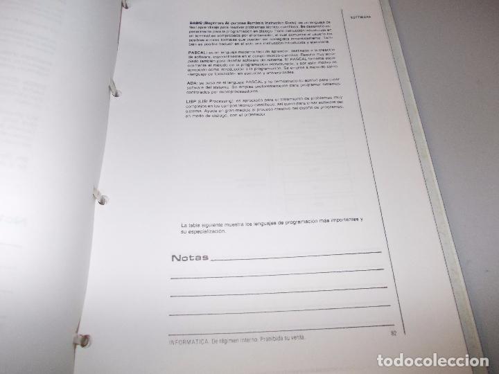 Libros de segunda mano: Curso Inform&aacute;tica y Programaci&oacute;n, contenido en cinco carpetas - Foto 27