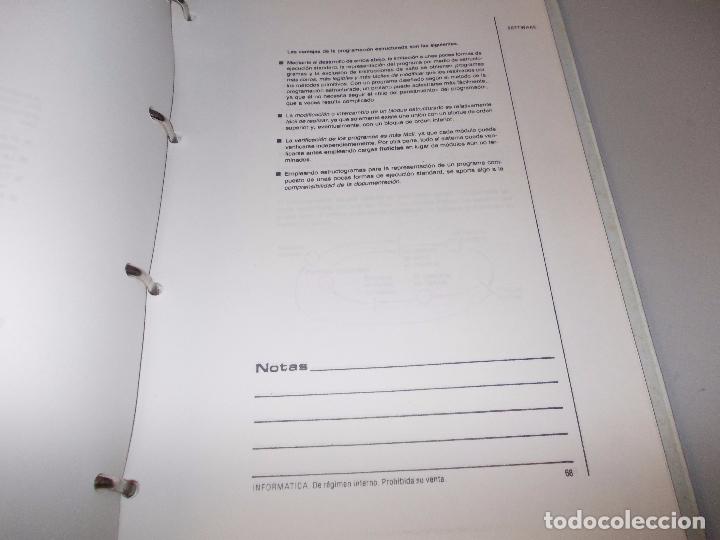 Libros de segunda mano: Curso Inform&aacute;tica y Programaci&oacute;n, contenido en cinco carpetas - Foto 28