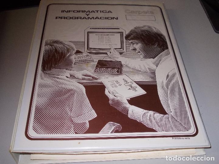 Libros de segunda mano: Curso Inform&aacute;tica y Programaci&oacute;n, contenido en cinco carpetas - Foto 45