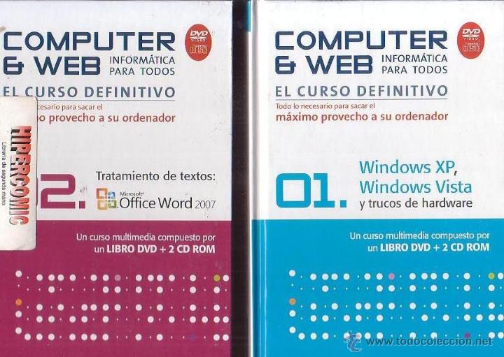 Libros de segunda mano: COMPUTER & WEB. INFORMATICA PARA TODOS. EL CURSO DEFINITIVO. MICROSOFT - LOTE 9 EJEMPLARES - Foto 2