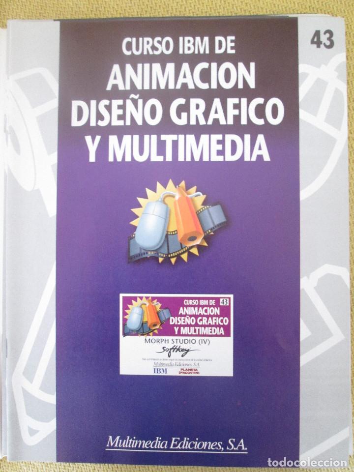 Libros de segunda mano: CURSO IBM DE ANIMACI&Oacute;N, DISE&Ntilde;O Y MULTIMEDIA N&ordm; 43 MORPH STUDIO IV - Foto 1