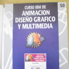 Libros de segunda mano: CURSO IBM DE ANIMACIÓN, DISEÑO Y MULTIMEDIA Nº 50 GLOSARIO. Lote 79130285