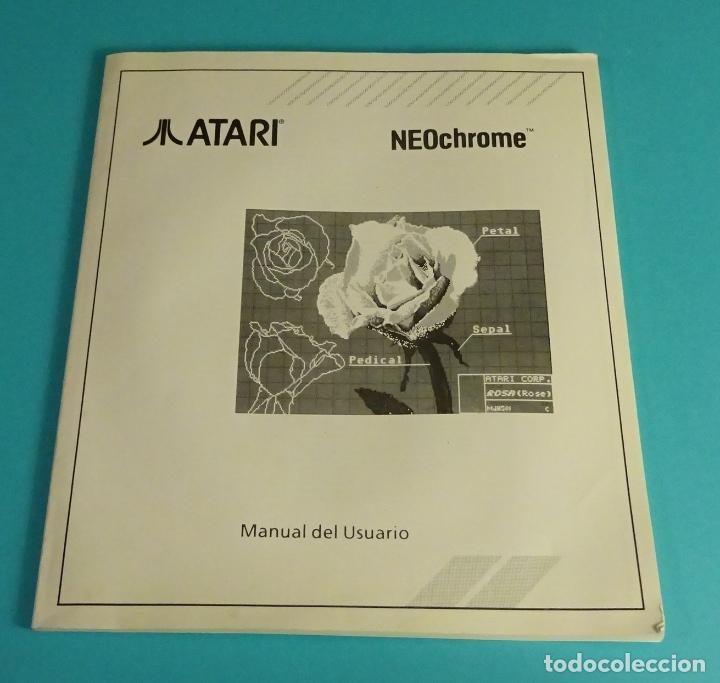 Libros de segunda mano: MANUAL DEL USUARIO. NEOCHROME ATARI - Foto 1