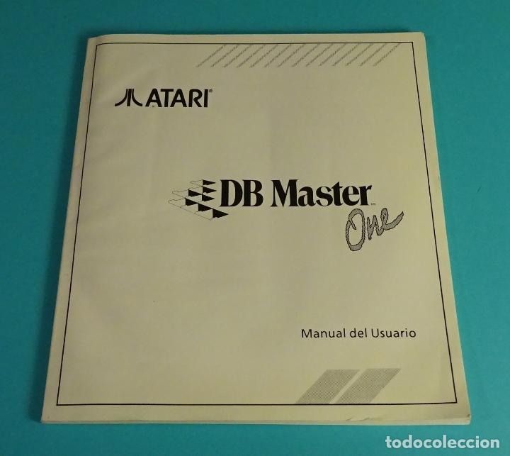 Libros de segunda mano: MANUAL DEL USUARIO. DB MASTER ONE ATARI - Foto 1