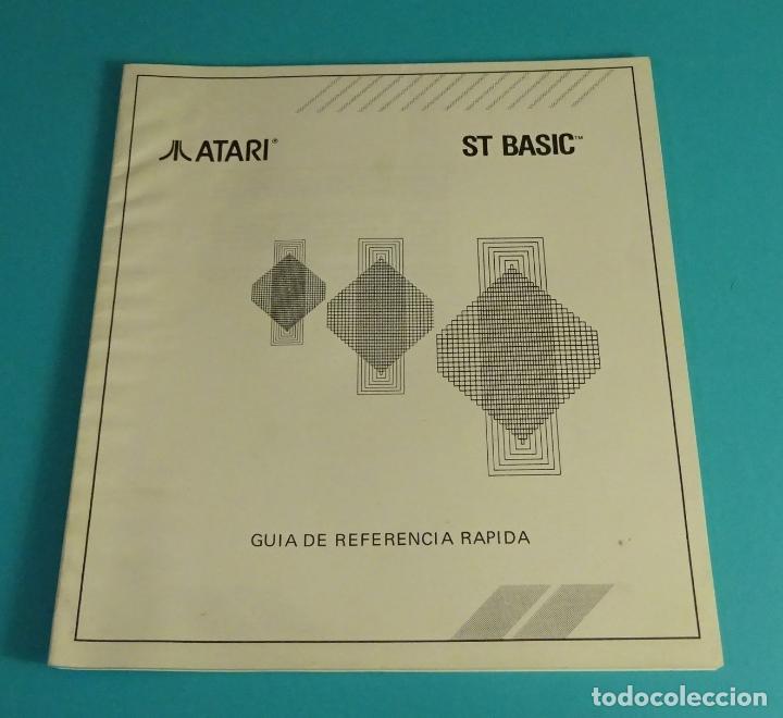Libros de segunda mano: GU&Iacute;A DE REFERENCIA R&Aacute;PIDA. ST BASIC ATARI - Foto 1